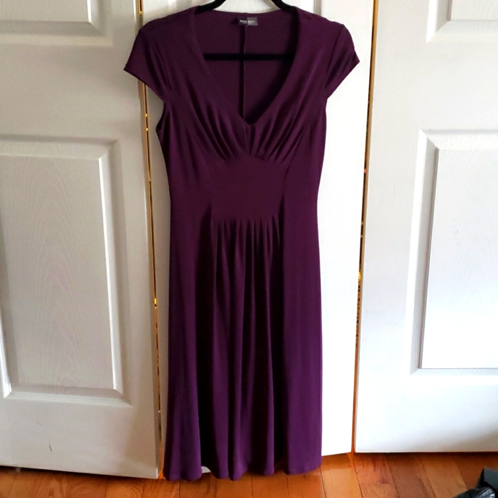 Maroon Dress from Bisou Bisou M size